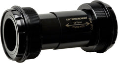 CeramicSpeed T47/73 Bottom Bracket - Shimano MTB Coated Races Black