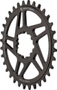 Plato de montaje directo Wolf Tooth - 34 dientes SRAM Direct Mount Drop-Stop A para bielas SRAM Boost de 3 tornillos, desplazamiento de 3 mm, color negro