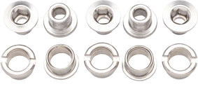 Tornillos para plato único Problem Solvers, cromo-molibdeno plateado