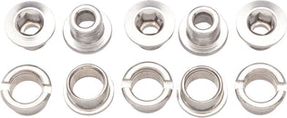 Tornillos de plato doble Problem Solvers de aleación plateada