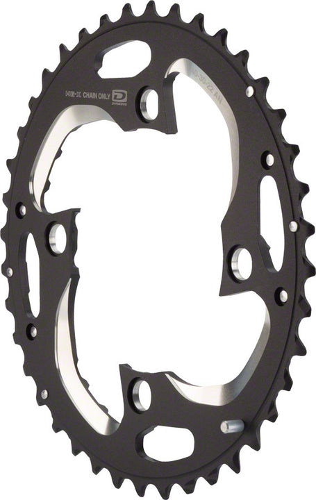 Plato exterior Shimano XT M782 de 40 dientes y 96 mm para 10 velocidades (juego de 40-30-22 dientes)