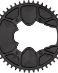 Wolf Tooth Aero Direct Mount 1x Chainring - 48t 4-Bolt Drop-Stop ST Compatible Shimano Dura-Ace R9200/R9200-P Only BLK