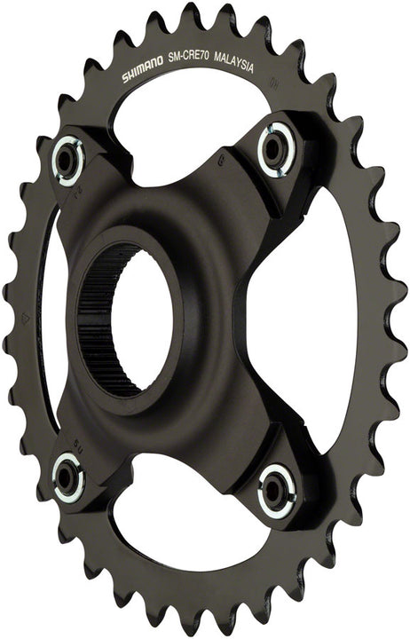Guía de cadena Shimano STEPS SM-CRE70-B, 53 mm, Boost, línea de cadena, 34 dientes