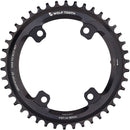 Plato Wolf Tooth Shimano 110 BCD asimétrico - 42 dientes, 110 BCD asimétrico, 4 tornillos, Drop-Stop ST para bielas Shimano GRX, color negro