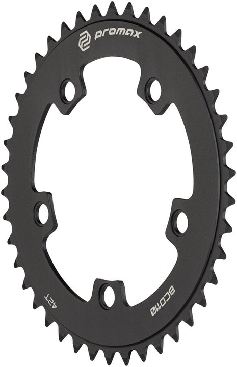 Plato Promax de 5 tornillos - 42 dientes, 110 BCD, negro