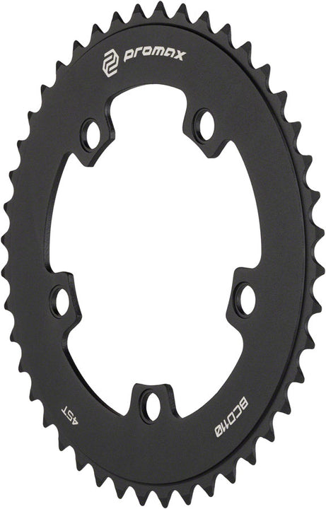 Plato Promax de 5 tornillos - 45 dientes, 110 BCD, negro