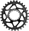 absoluteBLACK Oval Narrow-Wide Direct Mount Chainring - 30t E*thirteen Direct Mount 3mm Offset - Black