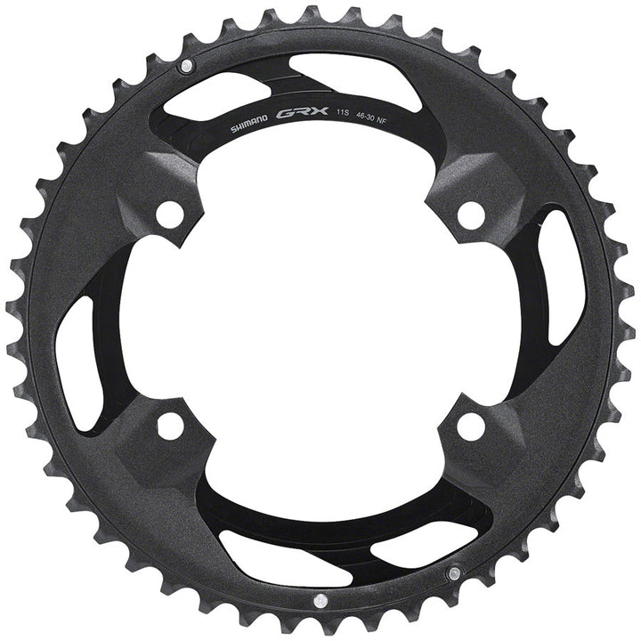 Plato Shimano FC-RX600-11 - 46 dientes, 110 BCD para 2x11, color negro