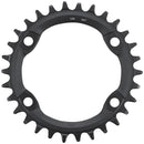 Plato Shimano FC-MT610 - 30 dientes, 12 velocidades, asimétrico, 96 BCD, negro