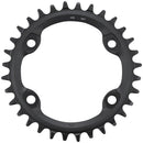 Plato Shimano FC-MT610 - 32 dientes, 12 velocidades, asimétrico, 96 BCD, negro