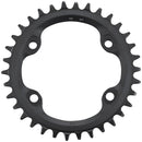 Plato Shimano FC-MT610 - 34 dientes, 12 velocidades, asimétrico, 96 BCD, negro