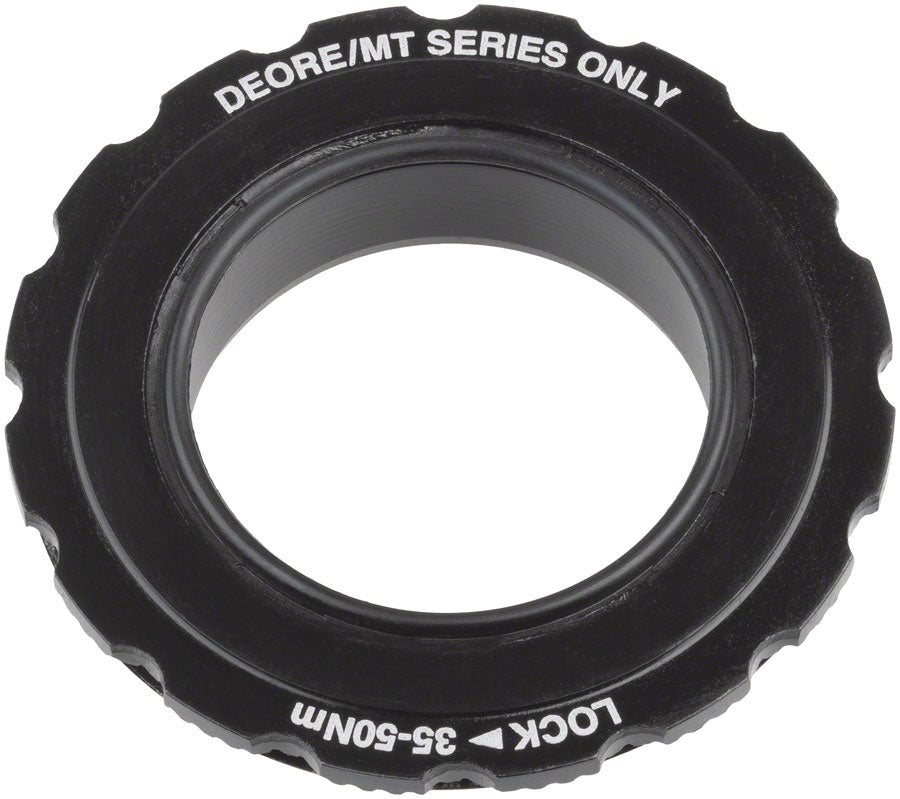 Shimano XT FC-M8100 Crank Lock Ring and Washer - Thumbnail 4