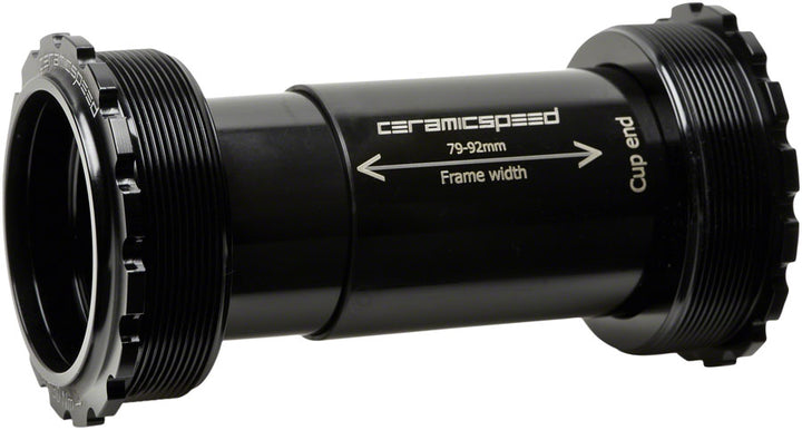 Pedalier CeramicSpeed ​​T47/86 - Campagnolo Ultra Torque Negro