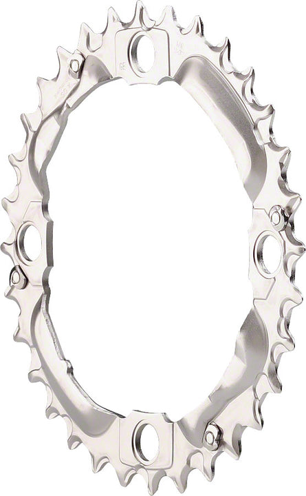 Plato Shimano Deore M532 de 32 dientes y 104 mm, 9 velocidades