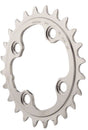 Plato interior tipo AE Shimano XT M780 de 24 dientes y 64 mm, 10 velocidades