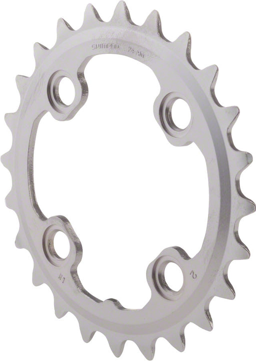 Plato interior tipo AM Shimano XT M785 de 24 dientes y 64 mm para 10 velocidades