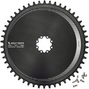 Plato Wolf Tooth Aero de montaje directo - 50 dientes, montaje directo, SRAM, 8 tornillos, Drop-Stop B BLK