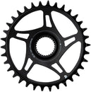 Plato eMTB RaceFace Bosch G4 de montaje directo Hyperglide+, línea de cadena de 55 mm, 36 dientes, acero. Requiere cadena Shimano HG+ de 12 velocidades, color negro.