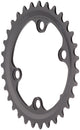 Plato Shimano GRX RX810 - 31 dientes, 80 BCD, 4 tornillos, 11 velocidades, negro