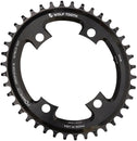 Plato elíptico Wolf Tooth 107 BCD - 38 dientes, compatible con SRAM 107 BCD, Drop-Stop B, 4 tornillos, negro