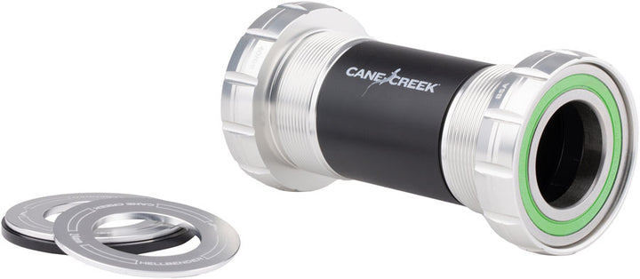 Pedalier Cane Creek Hellbender 70 (en inglés, para eje de 24 mm, plateado)