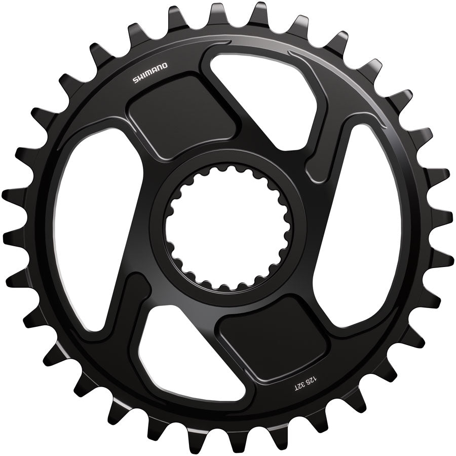 Plato Shimano Deore XT SM-CRM86 de 1x montaje directo - 32 dientes. Montaje directo Shimano para cadena HG+ de 12 velocidades. Compatible con bielas FC-M8200 (negro).
