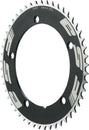 Plato de pista profesional Full Speed ​​Ahead de 49 dientes y 144 mm, 1/2" x 1/8", color negro