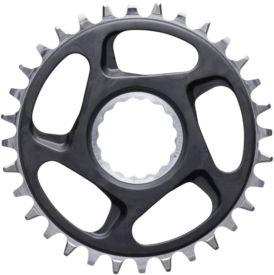 Plato ancho RaceFace ERA de montaje directo - 32 dientes DM CINCH para cadena compatible con Shimano HG+ de 12 velocidades, color negro