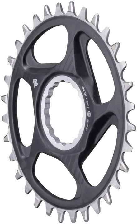 Plato ancho RaceFace ERA de montaje directo - 34 dientes DM CINCH para cadena compatible con Shimano HG+ de 12 velocidades, color negro