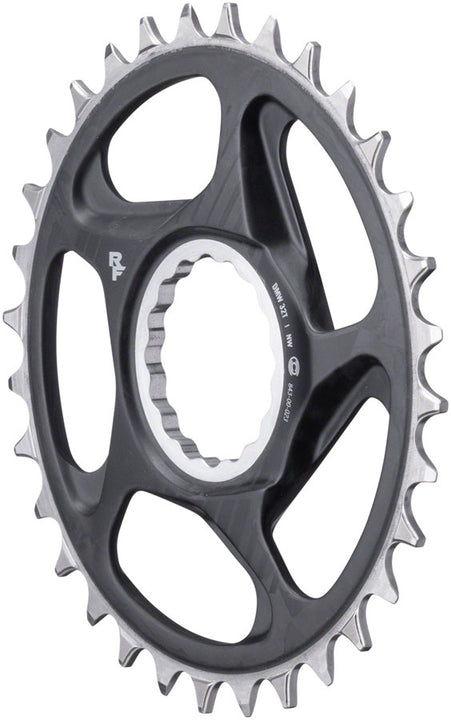 Plato ancho RaceFace ERA de montaje directo - 34 dientes DM CINCH 10-12 velocidades, estrecho-ancho, negro