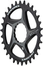 Plato ancho de montaje directo RaceFace - 30 dientes DM CINCH para cadena compatible con Shimano HG+ de 12 velocidades, color negro