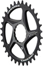Plato ancho de montaje directo RaceFace - 34 dientes DM CINCH para cadena compatible con Shimano HG+ de 12 velocidades, color negro