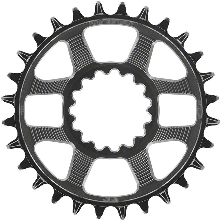e*thirteen Helix R Chainring - 28t 11/12-Speed 52/55mm Flip Flop CL 3.5mm Offset e*thirteen DM BLK