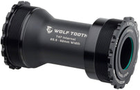Eje de pedalier Wolf Tooth T47 (interior, 85,5/92 mm, eje de 24 mm), color negro