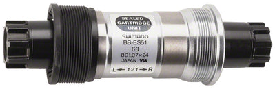 Pedalier Shimano ES51 68 x 121 mm Octalink V2 Spline (inglés)