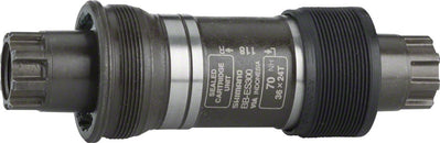 Pedalier italiano Shimano ES300 Octalink V2 Spline de 70 x 118 mm