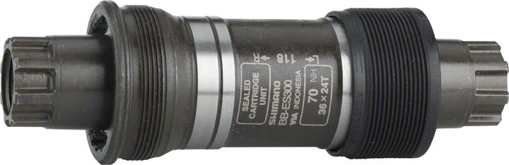 Pedalier italiano Shimano ES300 Octalink V2 Spline de 70 x 118 mm