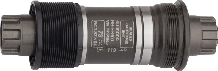 Pedalier Shimano ES300 Octalink V2 Spline de 73 x 113 mm (inglés)