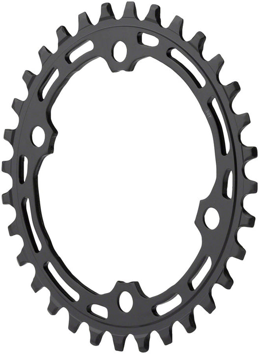 Plato Shimano FC-MT510-1 - 30 dientes, 12 velocidades, asimétrico, 96 BCD, negro