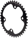 Plato Shimano Dura-Ace FC-R9200 de 12 velocidades, 40 dientes, asimétrico, 110 BCD, negro, NJ