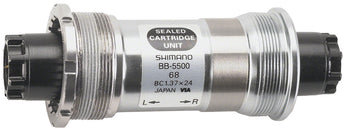 Pedalier Shimano 105 BB-5500 68x118,5 mm Octalink V1 Spline (inglés)