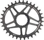Plato elíptico de montaje directo Wolf Tooth - 32 dientes, montaje directo Shimano, Drop Stop B Boost, desplazamiento de 3 mm, negro
