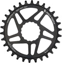 Plato de montaje directo Wolf Tooth - 30 dientes RaceFace/Easton CINCH, montaje directo Drop-Stop B para bielas Boost, desplazamiento de 3 mm, negro