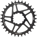 Plato Wolf Tooth de montaje directo - 30 dientes SRAM de montaje directo Drop-Stop B para bielas SRAM Boost de 3 tornillos, desplazamiento de 3 mm, color negro