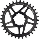 Plato Wolf Tooth de montaje directo - 32 dientes SRAM de montaje directo Drop-Stop B para bielas BB30 de eje corto, desplazamiento de 0 mm, color negro