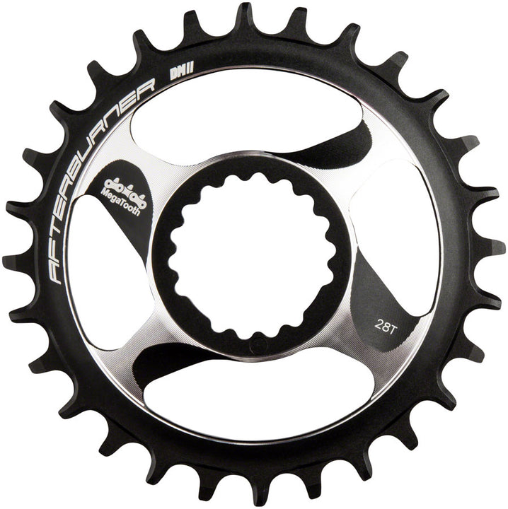 Plato Full Speed ​​Ahead Afterburner de montaje directo Megatooth de 11 velocidades y 28 dientes