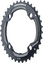 Plato RaceFace Turbine de 11 velocidades: 104 mm BCD 36 dientes Negro