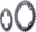 Plato RaceFace Turbine de 11 velocidades: 64/104 mm BCD 28/38 dientes Negro