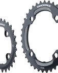 Plato RaceFace Turbine de 11 velocidades: 64/104 mm BCD 28/38 dientes Negro