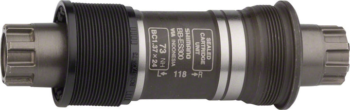 Pedalier Shimano ES300 73 x 118 mm Octalink V2 Spline (inglés)